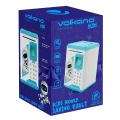 Volkano Kids Robo Vault Series Kids Money Saving Vault Blue VK-5700-BL