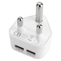 Volkano Current Series Double USB Wall Charger VK-8008-WT(V2)