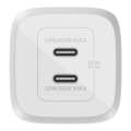 Belkin 65W Dual Type-C GaN Wall Charger WCH013dqWH