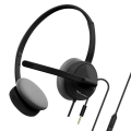 Alcatroz XP-1 3.5mm Wired Headset with Microphone Black XP1BLK