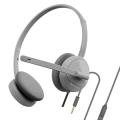 Alcatroz XP-1 3.5mm Wired Headset with Microphone Grey XP1DGRY