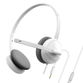 Alcatroz XP-1 3.5mm Wired Headset with Microphone White XP1WHT