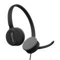 Alcatroz XP-3 3.5mm Wired Headset with Microphone Black XP3BLK