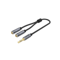 Unitek Y-C956ABK Headphone Splitter Cable