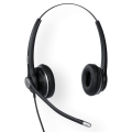 Snom A100D 3.5mm Binaural Noise Cancellation Headset Black 4342