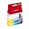 Canon CLI-36 Cyan, Magenta, Yellow Standard Yield Printer Ink Cartridge Original 1511B001 Single-pac