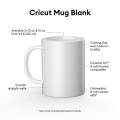 Cricut 350ml 6-pack Ceramic Mug White 2008942