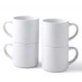 Cricut 4-pack 295ml Stack Ceramic Mugs Blank White 2009392