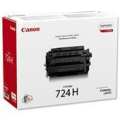 Canon CRG-724 Black Toner Cartridge 6,000 Pages Original 3481B002 Single-pack