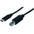Manhattan 1m Hi-Speed USB C Device Cable 353304