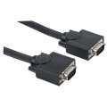 Manhattan SVGA Monitor Cable HD15 Male with Ferrite Cores 20m Cable 372190