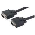 Manhattan SVGA Monitor Cable HD15 Male with Ferrite Cores 20m Cable 372190