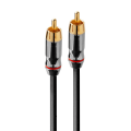 Lindy 50cm 75 Ohm Premium Gold Phono Male-to-Phono Male Cable 37895