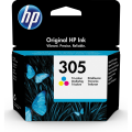 HP 305 Standard Yield Tri-color Printer Ink Cartridge Original 3YM60AE