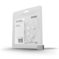 Lindy USB Type C Port Blockers - White 10-pack 40439