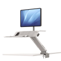 Fellowes Lotus RT Sit-Stand Workstation Single White 8081701