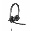 Logitech H570E USB Stereo Headset With Noise-Cancelling Mic Black 981-000575