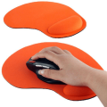 Tuff-Luv Ultra Slim Cloth Mouse Pad with Wrist Foam Pad Orange A4_71