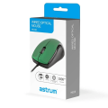 Astrum MU110 3B Wired Optical Mouse Green A82011-J