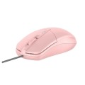 Alcatroz Asic 2 High Resolution Optical Wired Mouse Peach ASIC2PCH