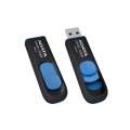 ADATA DashDrive UV128 128GB USB 3.2 Gen 1 Type-A Black and Blue USB Flash Drive AUV128-128G-RBE
