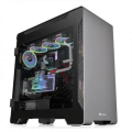 Thermaltake A700 TG Full Tower Black and Silver Gaming PC Case CA-1O2-00F9WN-00
