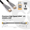 Club 3D CAC-1310 3m Premium High Speed HDMI 2.0 Cable