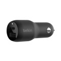 Belkin BoostCharge 37W Dual Car Charger with PPS CCB004BTBK