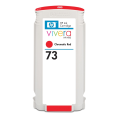 HP 73 130-ml Chromatic DesignJet Red Printer Ink Cartridge Original CD951A Single-pack