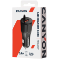 Canyon C-033 1.2m Lightning Car Adapter CNE-CCA033B-US