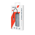 Canyon DS-15 8-in-1 USB-C Hub Dark Grey CNS-TDS15