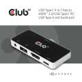 Club 3D USB Type-C 4-in-1 Hub to HDMI CSV-1591