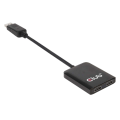 Club 3D CSV-6200H Multi Stream Transport Hub DisplayPort 1.2 to HDMI Dual Monitor