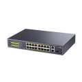 Cudy 16-port Fast Ethernet PoE+ Unmanaged Switch with 2-port Uplink and 1-port SFP FS1018PS1