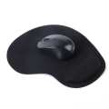 Tuff-Luv Gel Wrist Rest Mouse Pad - Black H10_66