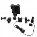 Macally Car Seat Headrest iPad/Tablet Mount with USB Charger - HRMOUNTPRO4UAC