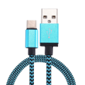 Tuff-Luv USB 3.1 Type-C to USB 2.0 Charge Cable - Blue J9_34