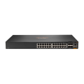 HPE Aruba 6200F 24G Class4 PoE 4SFP+ 370W Managed Switch L3 Gigabit Ethernet 1U Black JL725A