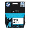 HP 953 Black Standard Yield Printer Ink Cartridge Original L0S58AE Single-pack