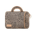 Tuff-Luv Lisen Ladies 15.6-inch Tablet and Notebook Clutch Canvas Bag - Leopard Print LEOPARD15