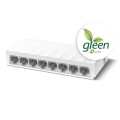 TP-Link LS1008 8-Port 10/100 Mbits Desktop Switch Unmanaged Network Fast Ethernet White