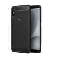 Tuff-Luv Carbon Fibre Style Case Xiaomi Mi A2 Lite - Black M985