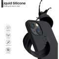 Tuff-Luv Soft Feel Liquid Silicone Case for Apple iPhone 13 Mini - Black MF611