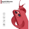 Tuff-Luv Soft Feel Liquid Silicone Case for Apple iPhone 13 Mini - Red MF615