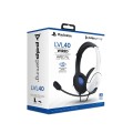 PDP PS4 LVL 40 Wired Headset White PDP-051-108-WH