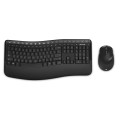 Microsoft Comfort Desktop 5050 Keyboard and Mouse Combo RF Wireless QWERTY International EER Black