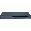 Trendnet TK-804R 8-Port USB/PS/2 Rack Mount W/ OSD KVM Switch Rack Mounting Black