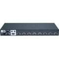 Trendnet TK-804R 8-Port USB/PS/2 Rack Mount W/ OSD KVM Switch Rack Mounting Black
