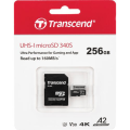 Transcend MicroSDXC Memory Card 256GB UHS-I Class 10 TS256GUSD340S