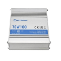 Teltonika TSW100 Switch Gigabit Ethernet PoE Blue Metallic